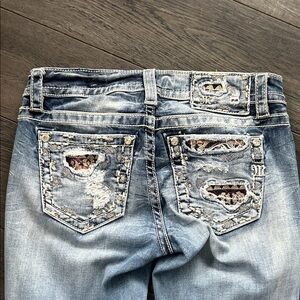 Miss Me mid rise ankle skinny jeans